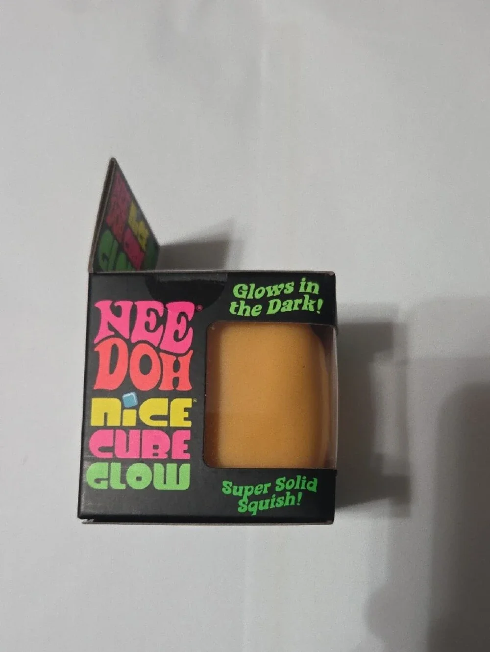 Nice Cube Glow Super Solid Squish - Orange